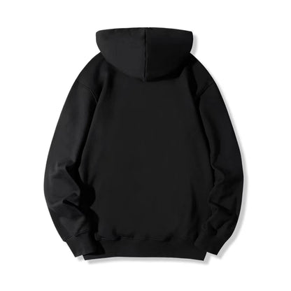 Men's Retro Zip-Up Hoodie – Loose Fit Gothic Harajuku Streetwear Jacket with Long Sleeves – Y2K High Street Style