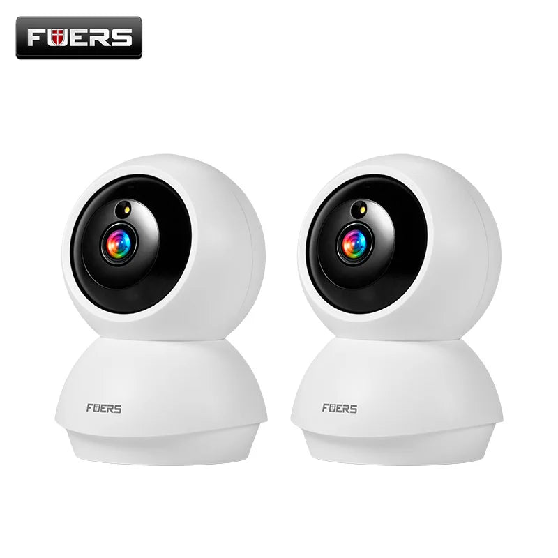 FUERS 5MP HD WiFi Indoor Security Camera – Baby & Pet Monitor with Motion Detection, Tuya Smart Home & Alexa Compatibility