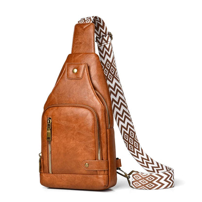 Waterproof Summer Crossbody Chest Bag for Couples – Unisex Small & Breathable Backpack