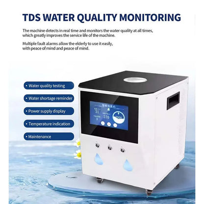 Medical 3000ml Hydrogen Water Generator & Inhalation Machine — H2 O2 HHO Double Outlet Breathing Device