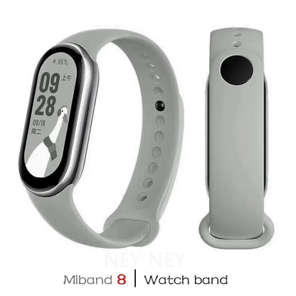 Sport Silicone Strap for Xiaomi Mi Band 9/8 NFC – Replacement Smartwatch Wristband Bracelet
