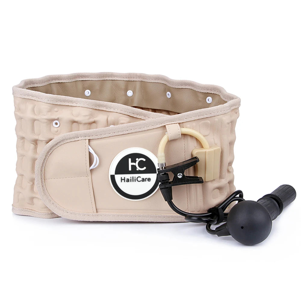 Heating Waist Massager Belt — Vibration & Inflatable Back Pad for Relaxation and Pain Relief