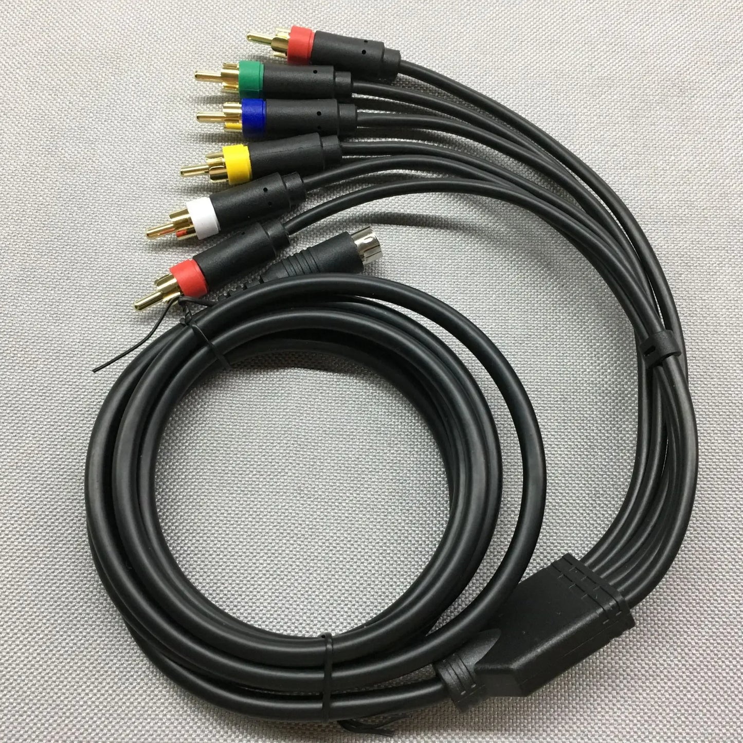 SEGA Saturn RGB/RGBS RCA Composite AV Cable for PVM BVM NEC XM Scalers BNC RGB+Sync Retro Gaming Video Connection Cable