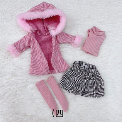 Clothes for 30cm 1/6 BJD Dolls – DIY Dress-Up Suit & Accessories for Girls’ Dolls (Check Size Chart)