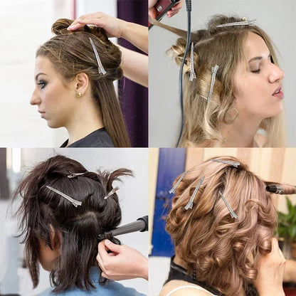 Professional Hair Sectioning Clips – Salon Styling Hairpins for Curling & Root Lift Hairdressing Tools