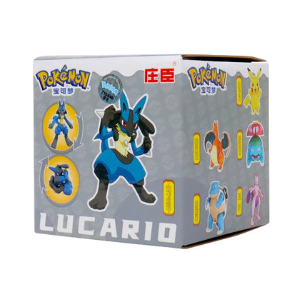 Pokemon Action Figures Set – Pikachu, Gengar, Dragonite, Snorlax & Pokeball Toys