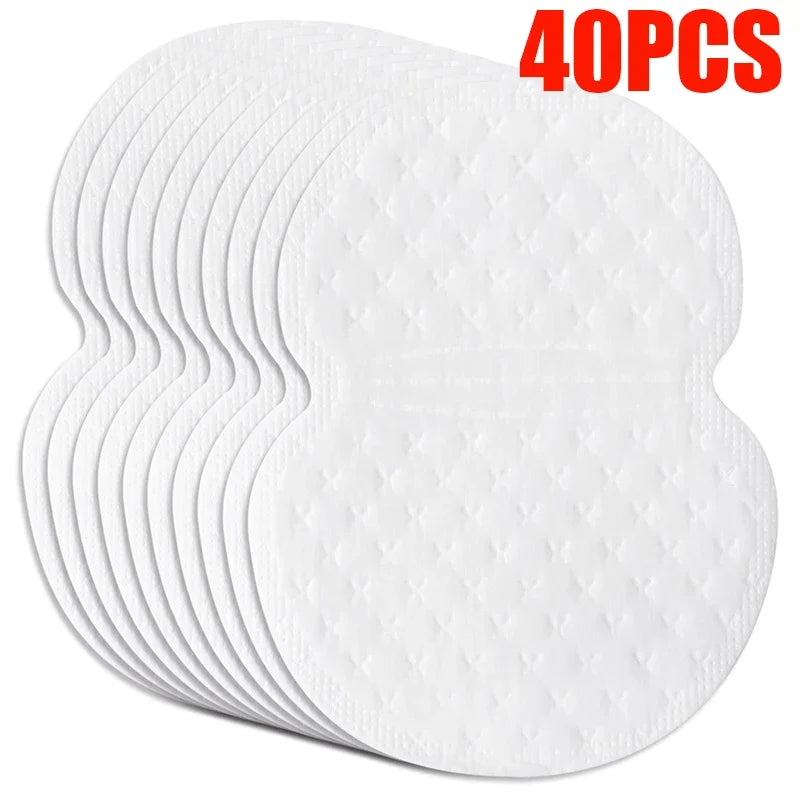 10/20/40/50PCS Unisex Sweat Pads – Disposable Underarm Anti-Perspiration Deodorant Shields for Summer