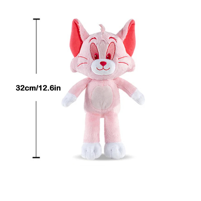 Anime Tom & Jerry Plush Toy — Cute Cat & Mouse Stuffed Animal Doll for Kids Gift, Free Shipping