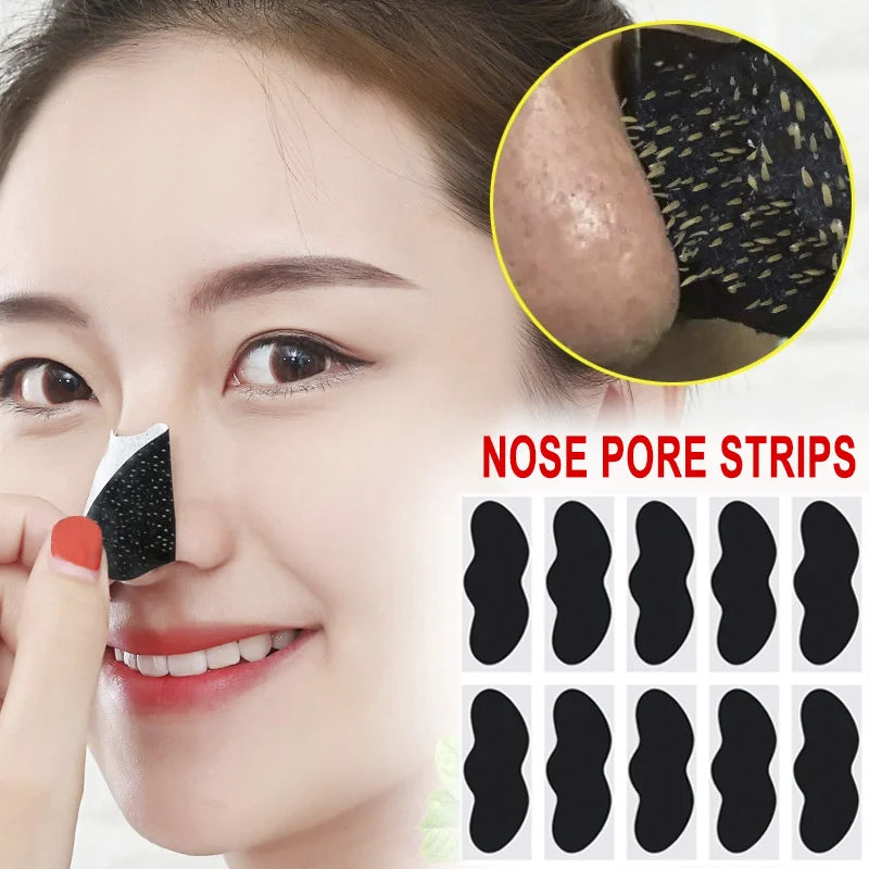 Deep Cleansing Nose Strips - 10/50/100PCS Blackhead Removal Pore Cleaner Facial Care Treatment