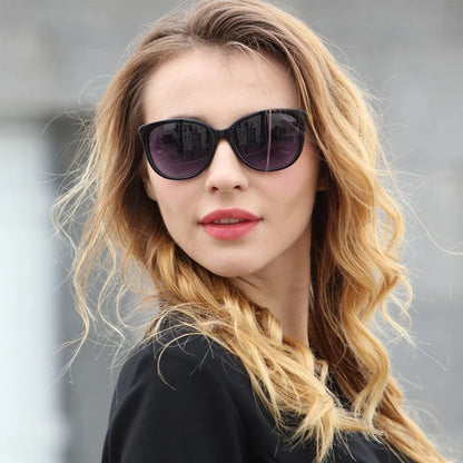 TR Memory Frame Polarized Sunglasses for Women – UV400 Protection Fashion Eyewear with Stylish Lightweight Design for Outdoor Wear