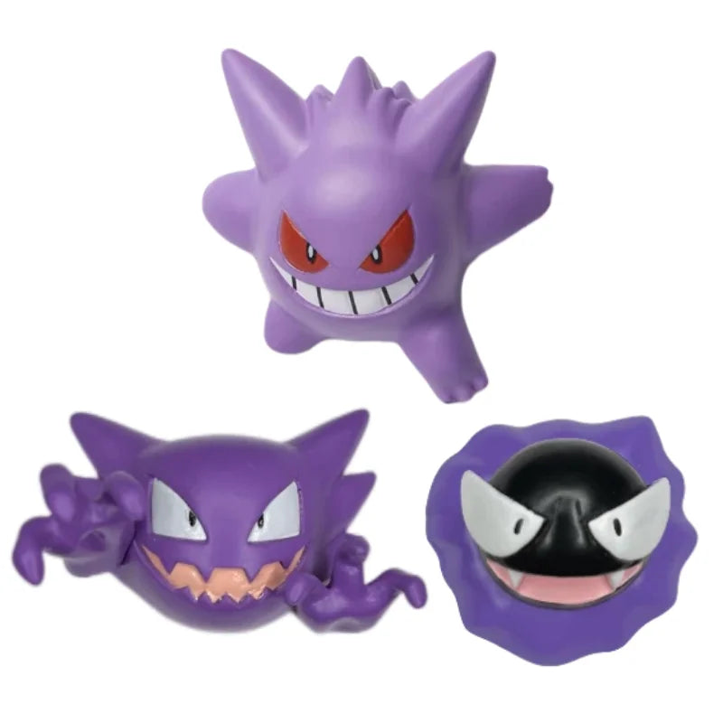 Ghost Pokémon Car Air Vent Figure - Gastly Gengar Haunter Duskull Anime Interior Ornament Gift