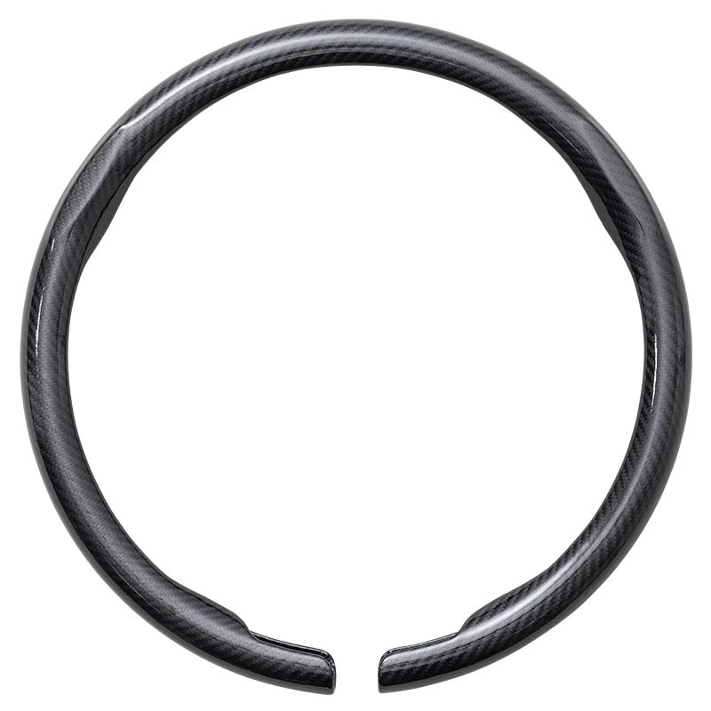 Universal 36-38cm Car Steering Wheel Cover — Non-Slip, Breathable, Fits Round & D-Shaped Wheels