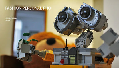 Robot Mobilization Lego-Compatible Puzzle Building Blocks – Wall-E Assembly Model Toy for Kids & Gifts