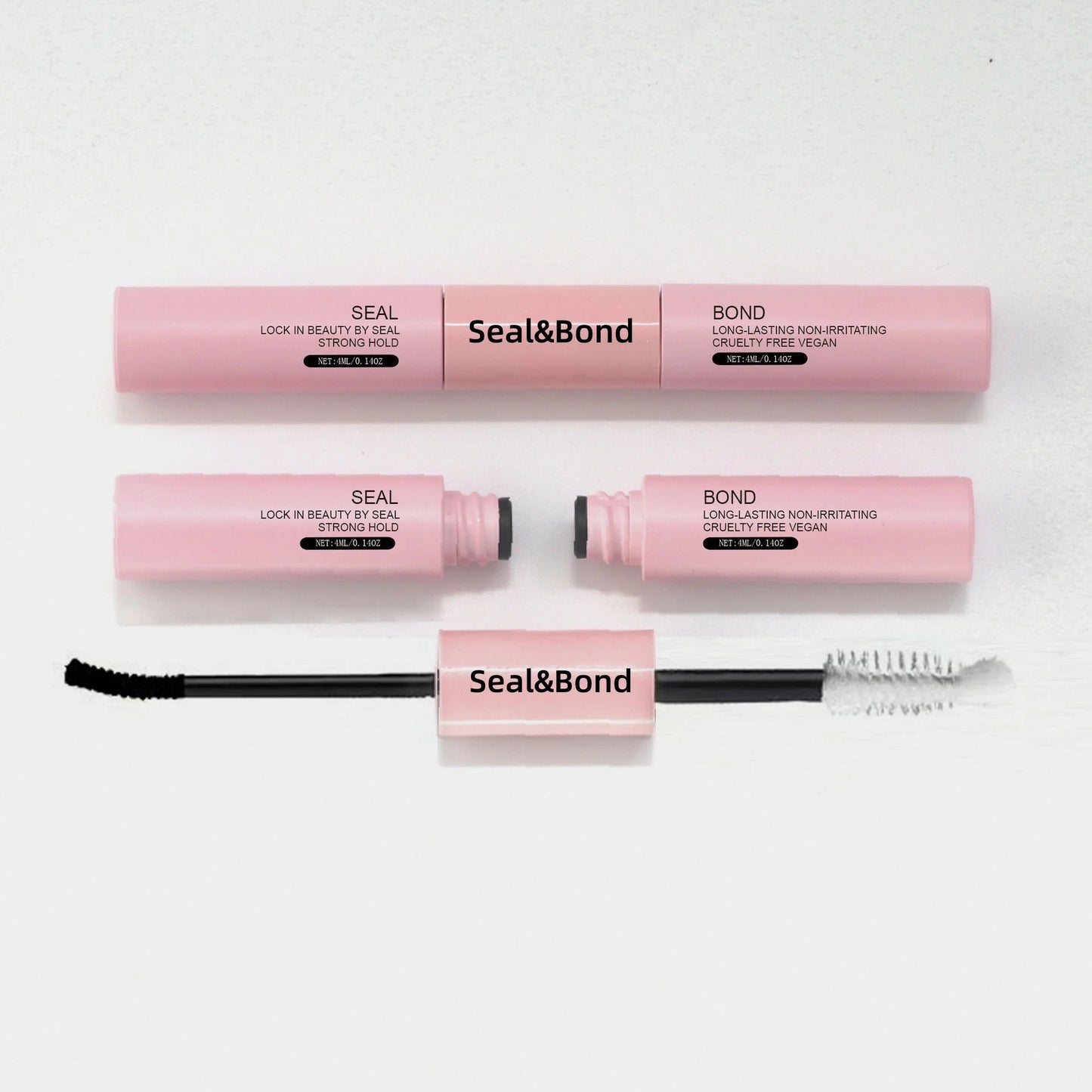 48H Eyelash Glue and Seal for Clusters – Strong Hold, Long-Lasting Lash Adhesive for Extensions
