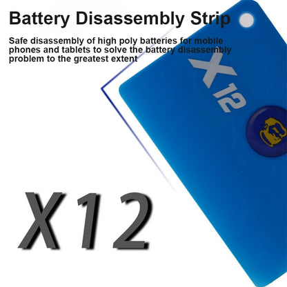 MECHANIC X12 Back Cover Disassembly Card – High-Energy Battery Removal Tool for Mobile Phone & Tablet Repair