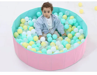 80x26cm Kids Ball Pit – Portable & Foldable Oxford Cloth Ball Pool for Toddlers & Babies, Indoor/Outdoor (Balls Not Included)