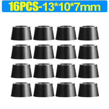 8/80pcs Rubber Furniture Pads - Non-Slip Floor Protectors & Chair Leg Bumper Gaskets for Tables and Cutting Boards