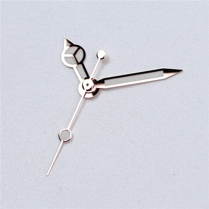High-Quality Watch Hands – Polished Silver 12.5×12×8mm, C3 & BGW9 Green/Blue Luminous for NH35, NH36, NH34 Movements