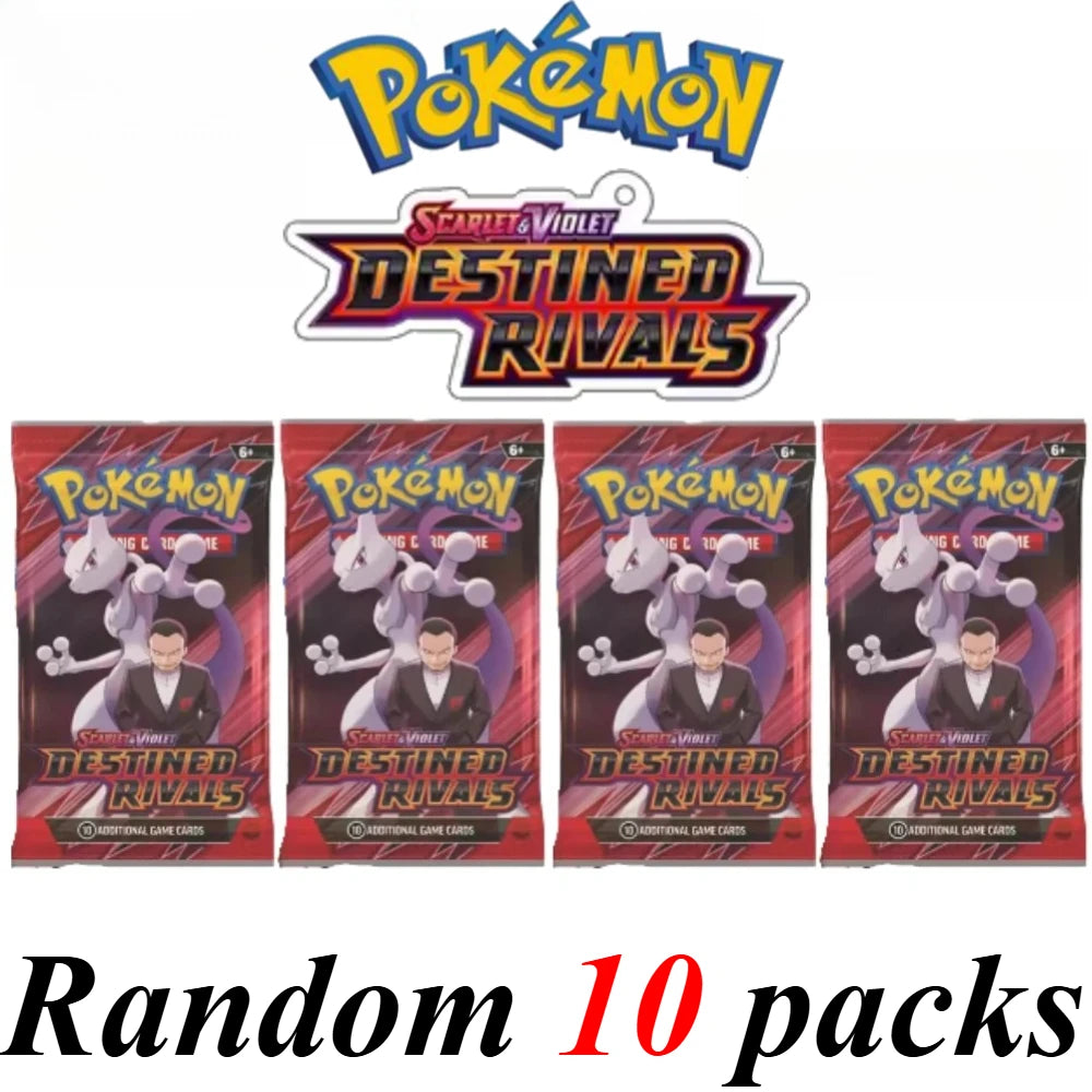 Pokémon Mega Evolution Phantasmal Flames TCG Cards – English 9+1 Booster Pack Trading Card Collection Set