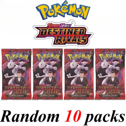Pokémon Mega Evolution Phantasmal Flames TCG Cards – English 9+1 Booster Pack Trading Card Collection Set