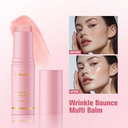 Wrinkle Bounce Multi Balm Stick 9g - Collagen Moisturizing Balm for Wrinkle Care and Dull, Dry Skin