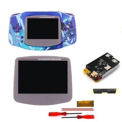 Hispeedido TYPE-C GBA LCD Display Upgrade – 3.0" V5 IPS Screen with New Housing Shell