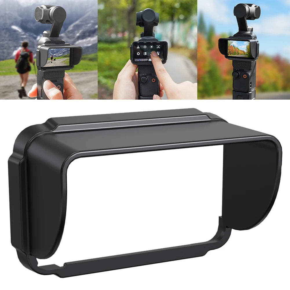 DJI Osmo Pocket 3 Sun Shade — Quick Release Lightweight Camera Screen Cover
