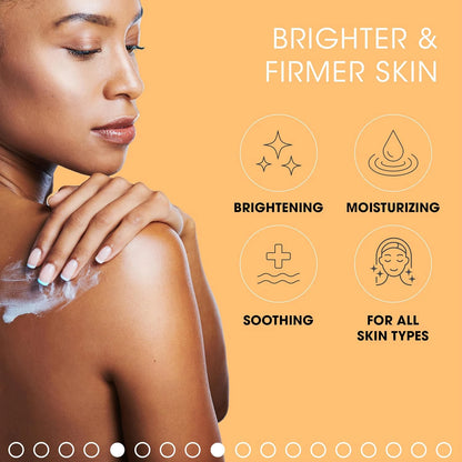 500ml Whitening Body Lotion with Alpha Hydroxy Acids, Vitamin C & E – Fast Moisturizing & Lightening Cream for Skin Brightening