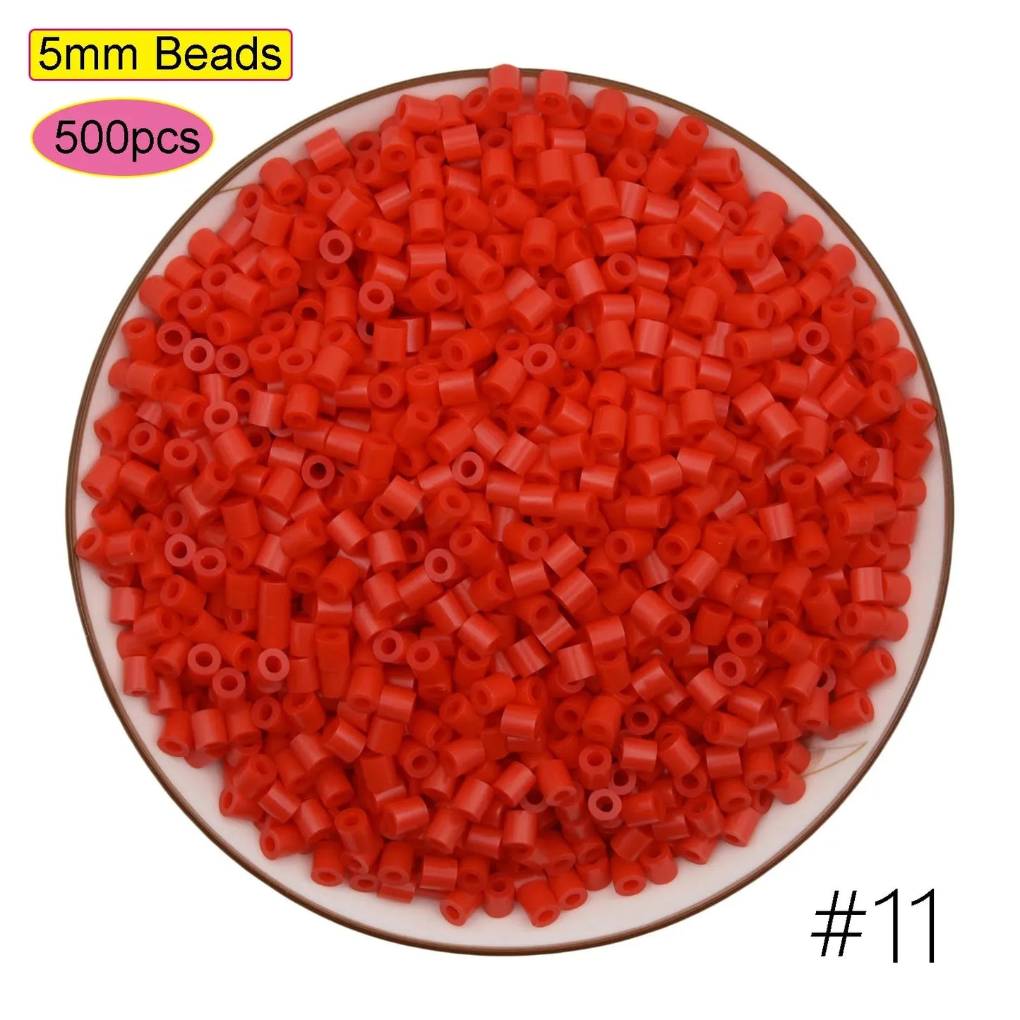 5mm Fuse Beads for Kids – Animal & Creative DIY Perler Hama Beads, Educational Pixel Puzzle, Iron Pegboard Mosaic Pattern Toy