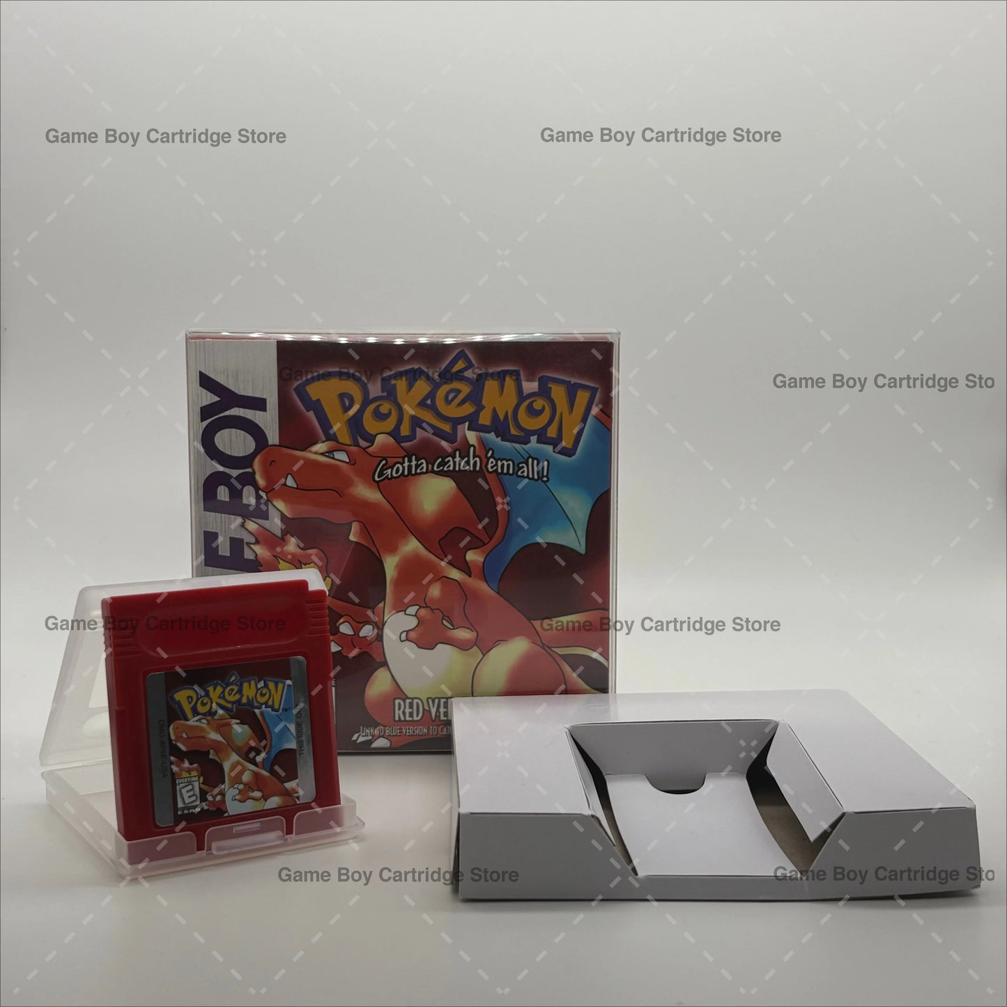 Pokemon Series GBC Game Cartridge in Box USA Version – Red, Blue, Yellow, Green, Gold, Silver, Crystal