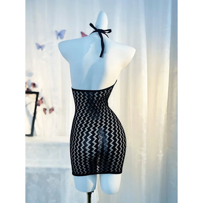 Women’s Sexy Fishnet Cover Up Dress – Hollow Out See Through Bodycon Beach Swimwear Summer Dress