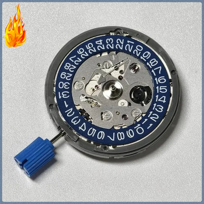 NH35 Premium Automatic Mechanical Movement NH35A 24 Jewels Self-Winding Watch Movement – High Accuracy Replacement with Date Wheel (3/3.8/6 Position)