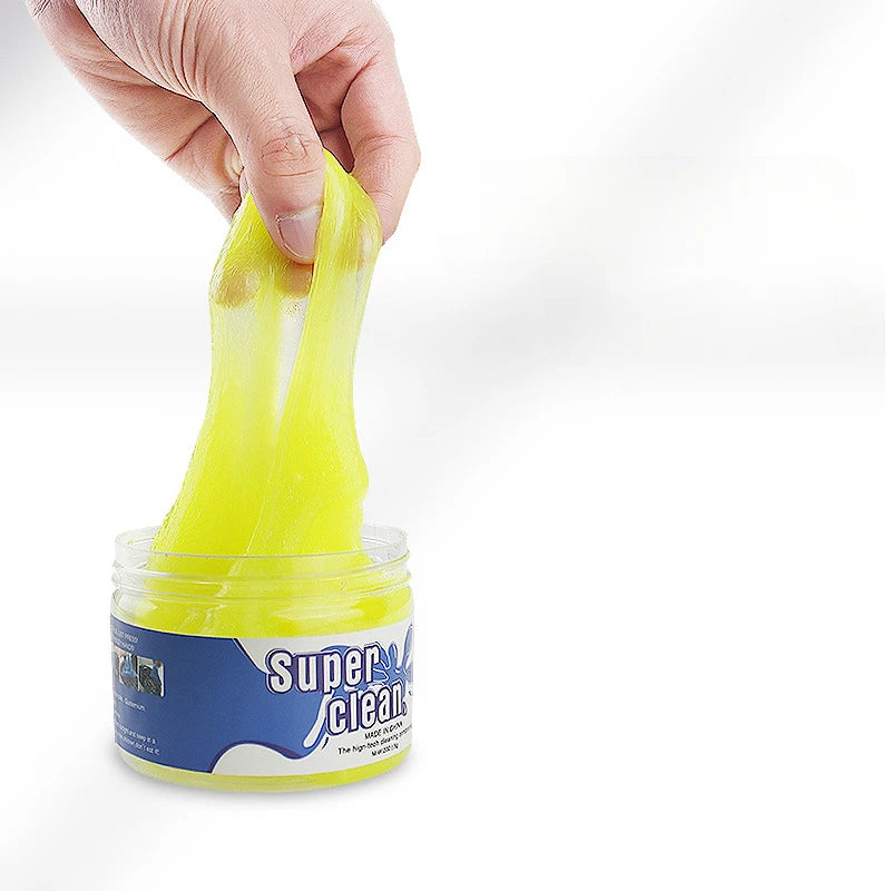 Super Dust Clean Clay: 75/120G Keyboard Cleaner Slime for Laptop, Car, and More - USB Putty Kit Cleanser Gel