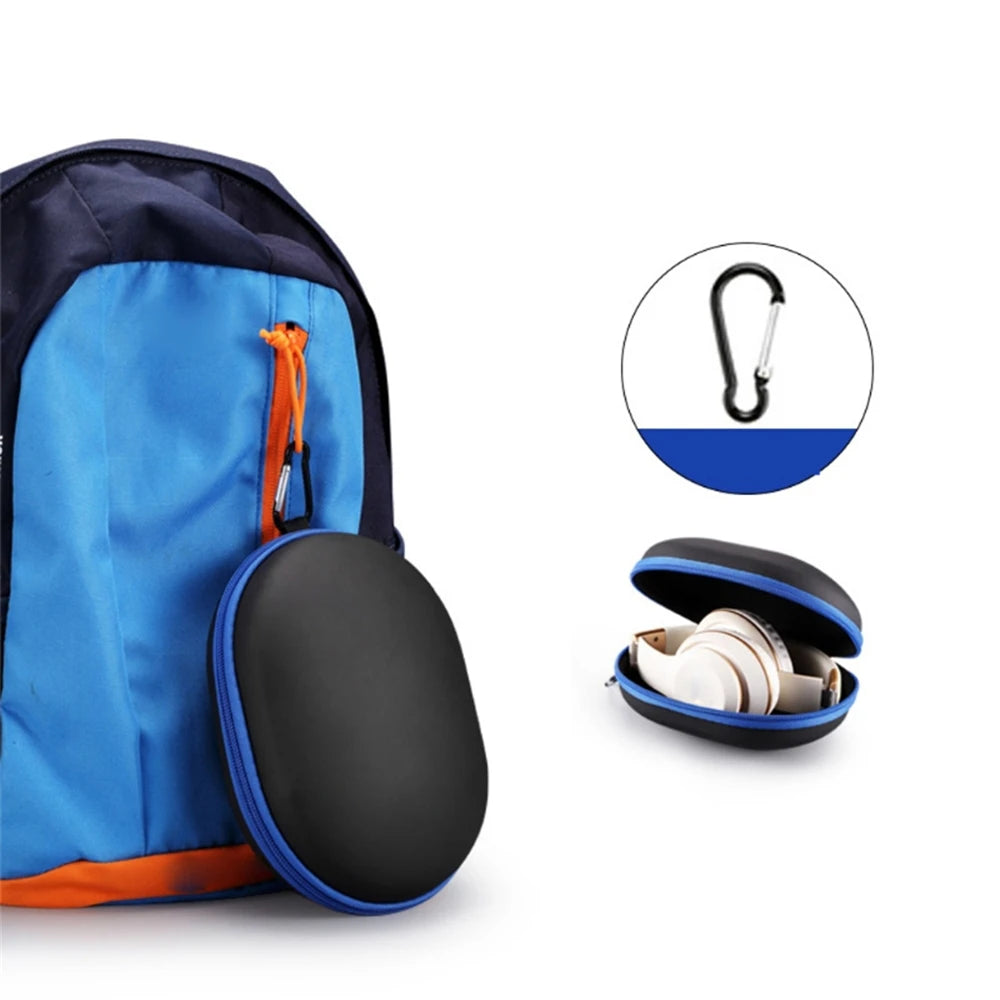 Portable Hard Carrying Case for Sony & Beats Studio/Solo 2 3 – Wireless Headphone Storage Bag for Earphone Accessories