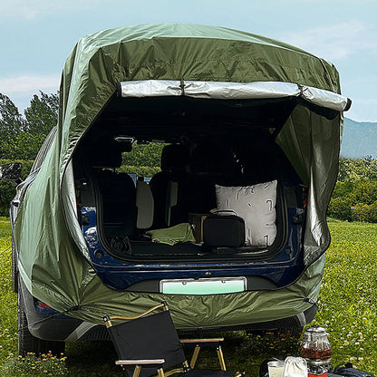 Outdoor Car Rear Tent – Picnic & Camping Canopy, Sunshine-Proof, Rain-Proof Car Rear Extension Tent