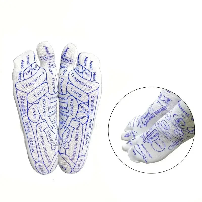 Acupressure Foot Massage Socks – Reflexology & Physiotherapy for Tired Feet Relief