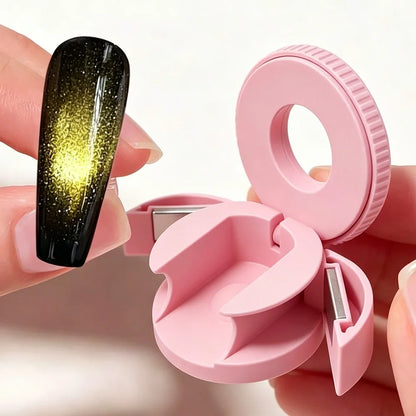 Cat Eye Nail Art Magnet - Strong Magnetic Tool for Gel Polish and Glass Bead Effects