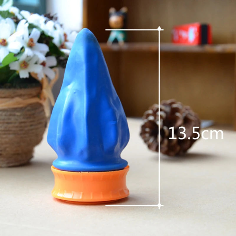 3-Color Latex Slingshot Cup - High Elasticity Outdoor Shooting Toy for Hunting, Camping & Stress Relief