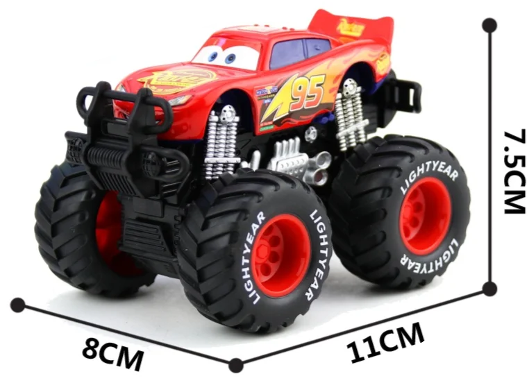 Pixar Cars Metal Toy Car Set - Lightning McQueen Jackson Storm Mater Inertial Model Vehicle Birthday Gift For Kids
