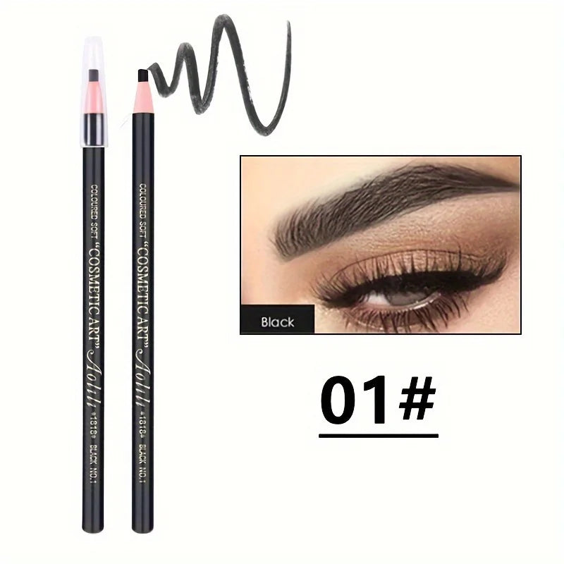 Tear-Off Pull Line Eyebrow Pencil – No Sharpening, Natural Color, Sweat & Smudge Proof Eyebrow Pencil