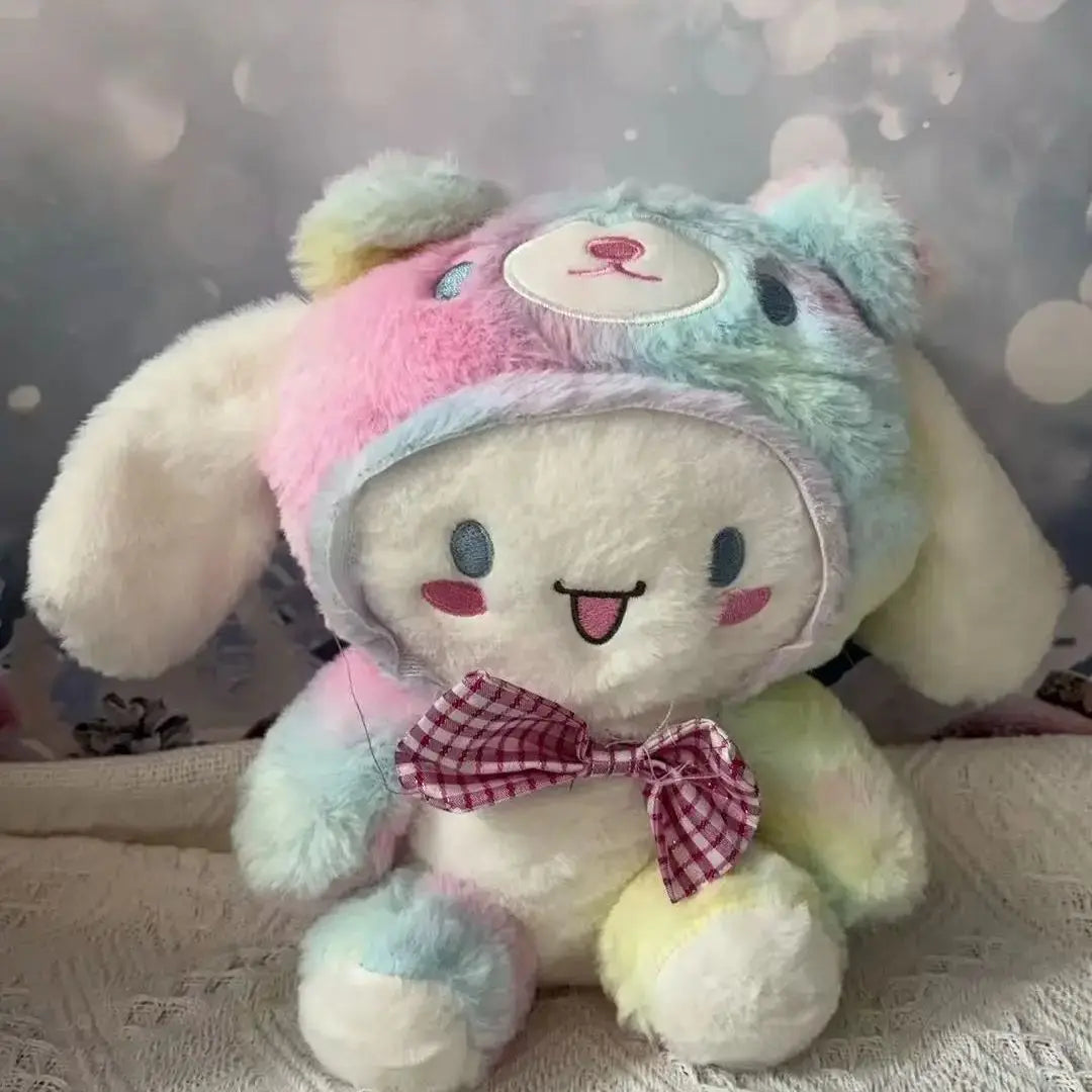 Sanrio Strawberry Kuromi Plush Pillow – Soft Stuffed Animal Toy & Doll Gift for Girls (Strawberry Melody)