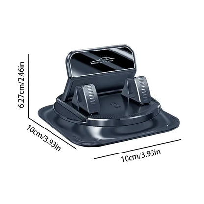 Car Dashboard Phone Holder - Anti-Slip Silicone 360° Rotating Universal Navigation Mount