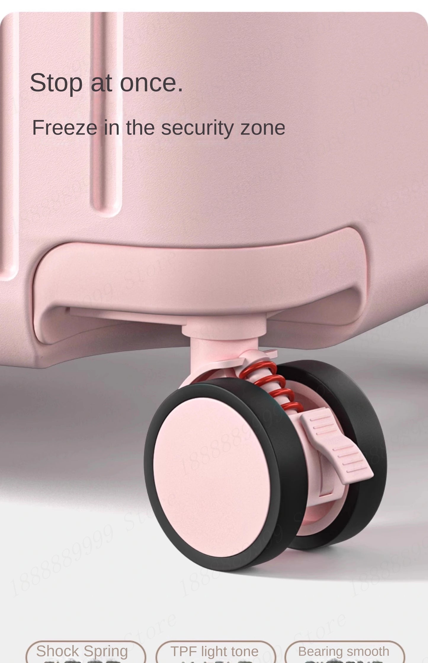 2025 Kids Suitcase with Seat & Charging Port – Baby Boarding Trolley Luggage with Safety Belts & Side Opening, 20/22/24 inch