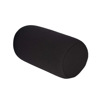 Solid Color Cylindrical Neck Pillow – Washable Round Cushion for Bedroom, Seat, Headrest & Travel Support
