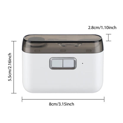 Electric Nail Clipper with LED Light - Automatic Nail Grinder and Polishing Trimmer for Baby and Adult Manicure Care Tools