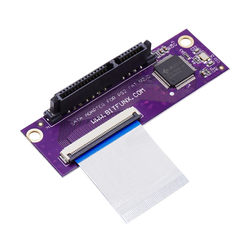 Bitfunx SATA Adapter Upgrade Board - PS2 Playstation 2 IDE Network Adapter Replacement Kit