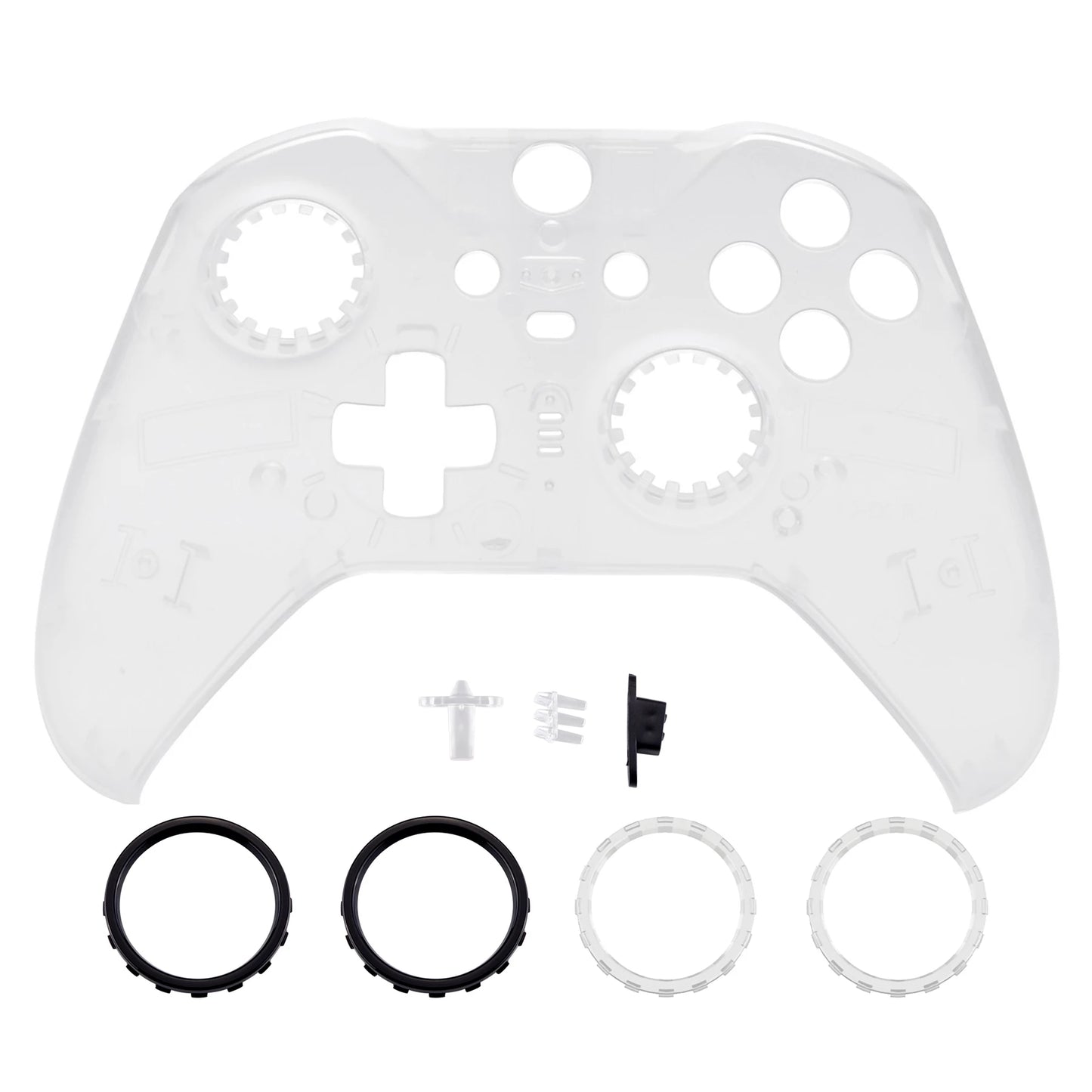 eXtremeRate Xbox One Elite Series 2 Controller Faceplate Shell Replacement Kit Model 1797 – Scarlet Red Housing Cover