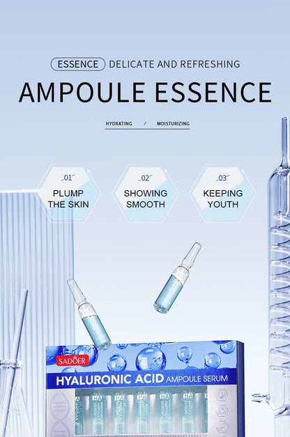 Vitamin C Face Serum – Whitening, Dark Spot & Freckle Removal, Hyaluronic Pore Minimizer & Anti-Aging Essence