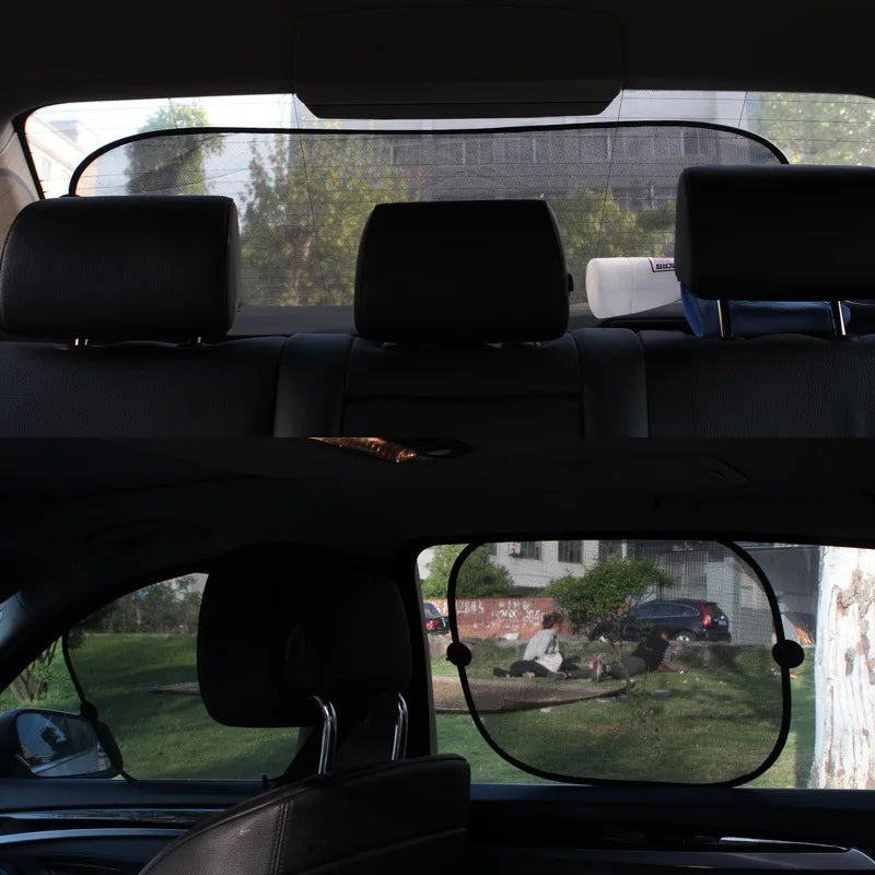 Universal Folding Windscreen Sunshade - Car Windshield Protector with Visor Reflector, Auto Window Sun Shade Accessories