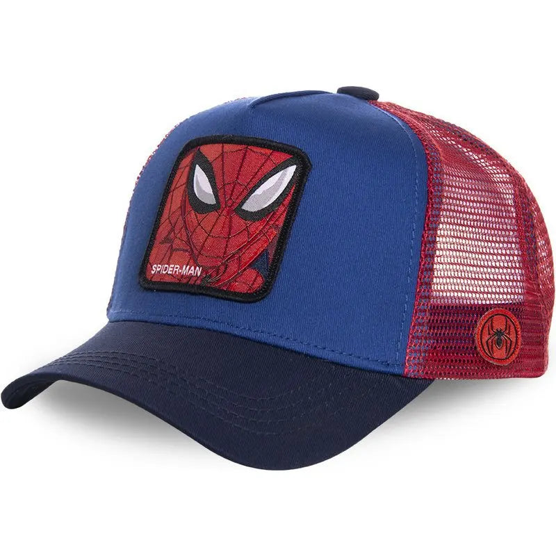 Marvel Superhero Baseball Cap – Spider-Man, Iron Man, Hulk, Captain America, Venom & Rocket Raccoon Anime Sports Leisure Hat